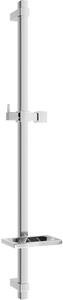 Mexen DQ sprchová tyč s mýdlenkou 80 cm, chrom - 79381-00