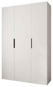 Šatní skříň 160 cm Carmela 40-4 (bílá + černá)