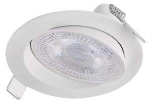 EMOS Bílé LED bodové svítidlo GERI 105mm 6,5W CCT s výklopným rámečkem ZV1160