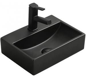 Mexen Mini umyvadlo na desku 40 x 30 cm, černá mat - 21094085