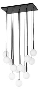 TK Lighting Černý závěsný lustr Martin pro žárovku 13x G9 TK10079