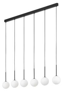 TK Lighting Černý závěsný lustr Martin pro žárovku 6x G9 TK4504