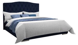 Čalouněná postel XENA 90x200 cm Odstín látky: Zelená (Fresh 30) - eTapik