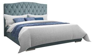 Čalouněná postel XENA 90x200 cm Odstín látky: Modrá (Fresh 33) - eTapik