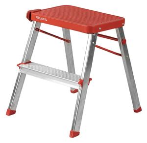 Rolser domácí skládací schůdky Taburete, 2 stupně, oranžové