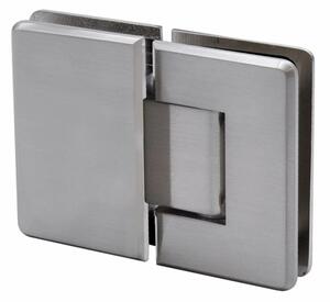 Helo Nastavitelný pant pro saunové dveře sklo–sklo, 8–10 mm steel