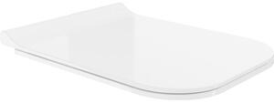 Mexen sedátko wolnoopadající slim, duroplast, bílý lesk - 39070100
