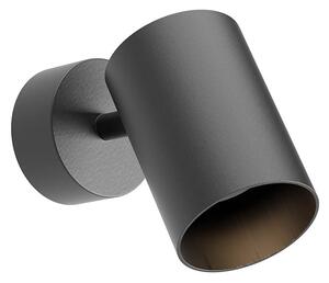 Redo Nástěnné/stropní reflektorové svítidlo CORINTH, v.10cm Barva: Černá