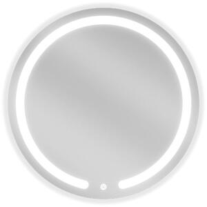 Mexen Rose koupelnové zrcadlo podsvícené, kulaté 60 cm, LED 6000K, proti zamlžení - 9810-060-060-611-00