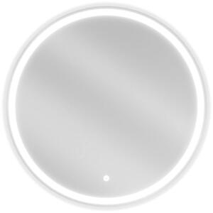 Mexen Gobi zrcadlo koupelnové podsvícené, kulaté 70 cm, LED 6000K, proti-pára - 9801-070-070-611-00