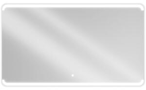 Mexen Nida osvětlené koupelnové zrcadlo 140 x 80 cm, LED 6000K, proti mlze - 9806-140-080-611-00