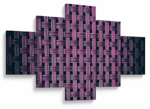 Obraz fialové textury (125x70 cm)
