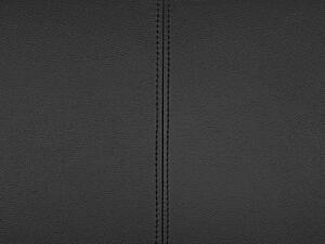 Kožená pohovka Faxe (černá). 1008652