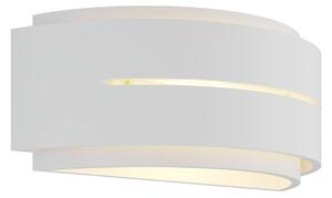 Nástěnné sádrové světlo Cassian, s proužkem