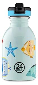 Nerezová dětská láhev Sea Friends 250ml 24 Bottles