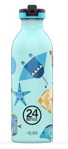Nerezová dětská láhev Sea Friends 500ml 24 Bottles