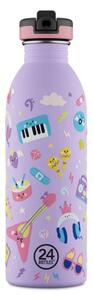 Nerezová dětská láhev Music Friends 500ml 24 Bottles