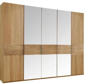 ŠATNÍ SKŘÍŇ S OTOČNÝMI DVEŘMI, dub, barvy dubu, 250/216/58 cm Dieter Knoll