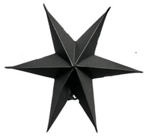 Noordliving Šesticípá hvězda Xmas Black - 12 cm NL149