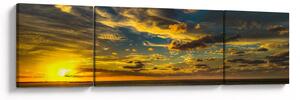 Západ slunce na moři (170x50 cm)