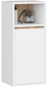 Ak furniture Závěsná koupelnová skříňka VAMI 35 cm bílá/dub sonoma