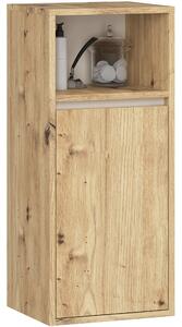 Ak furniture Závěsná koupelnová skříňka VAMI 35 cm dub artisan/kašmírová