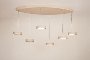Závěsné LED svítidlo Bonn Taupe 180 (LMD)