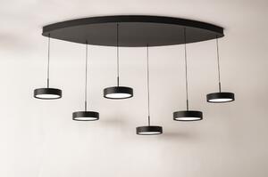 Závěsné LED svítidlo Bonn Black 180 (LMD)