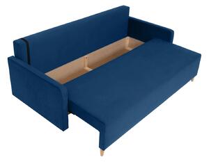 Elegantní 3-místná pohovka pro každodenní spaní s mechanismem rozkládání typu DL a úložným prostorem na lůžkoviny Sigma