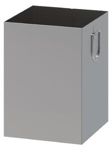 Alda Vnitřní nádoba pro odpadkový koš EKO WALL Station, 25 L, pozinkovaná ocel, šedá