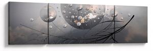 Obraz abstraktních koulí (170x50 cm)