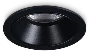 Ideal Lux Zapuštěné LED svítidlo GAME 5,5W, ø 58 mm, CRI90 Barva: Černá-zlatá