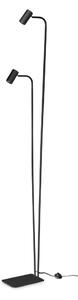 Ideal Lux Stojací lampa GINGER, 2xGU10, v. 211,5 cm Barva: Černá