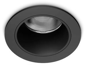 Ideal Lux Zapuštěné LED svítidlo QUARK, 9W, ø 49 mm, CRI90 Barva: Černá