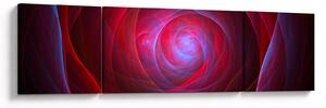 Abstraktní obraz očí (170x50 cm)