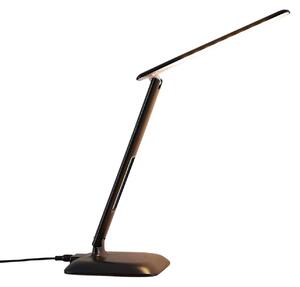 Lindby Ludmilla stolní lampa LED, displej, černá