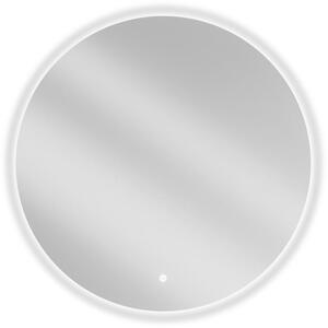 Mexen Erg osvětlené koupelnové zrcadlo, kulaté 80 cm, LED 6000K, protimlhové - 9823-080-080-611-00