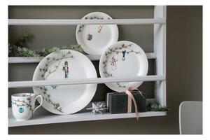 Porcelánový vánoční talíř Kähler Design Hammershoi Christmas Plate, ⌀ 22 cm