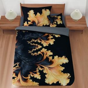 3 dílné povlečení Polycotton Cordyceps gold 200x140cm+90x70cm TiaHome
