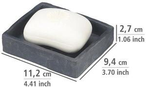 Wenko Slate Rock miska na mýdlo Stojící černá 17922100