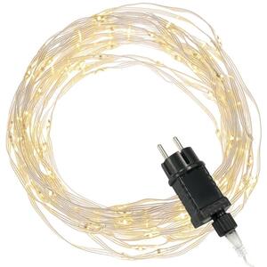 NEXOS Světelný LED drátek, 100 LED diod, 10 m, teple bílá