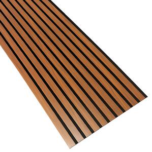 3D Dřevěné lamely na zeď na filci 255x46cm - Ořech TOSKÁNSKÝ