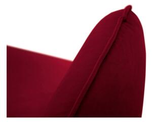 Červená pohovka se sametovým potahem Cosmopolitan Design Florence, 160 cm