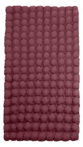 Červeno-fialová relaxační masážní matrace Linda Vrňáková Bubbles, 110 x 200 cm