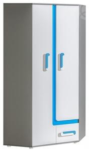 Casarredo Skříň Apettita 02 Antracit/bílá