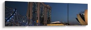 Obraz moderní metropole (170x50 cm)
