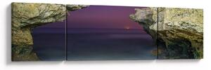Obraz - mořský útes (170x50 cm)