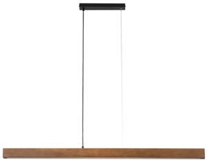 TK Lighting Závěsné svítidlo na lanku 1449 TEO LED ořech