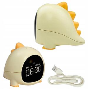 Dětský budík Malý Dino MARY'S 0,5W Eco-light
