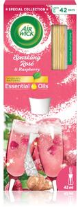 Air Wick Essential Oils Sparkling Rosé & Rasberry aroma difuzér s náplní 25 ml